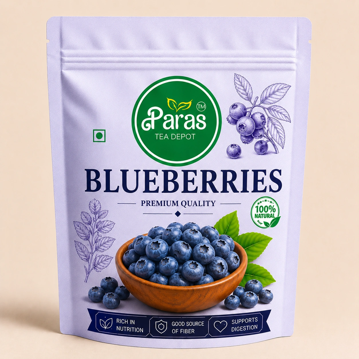 Dried Blueberries